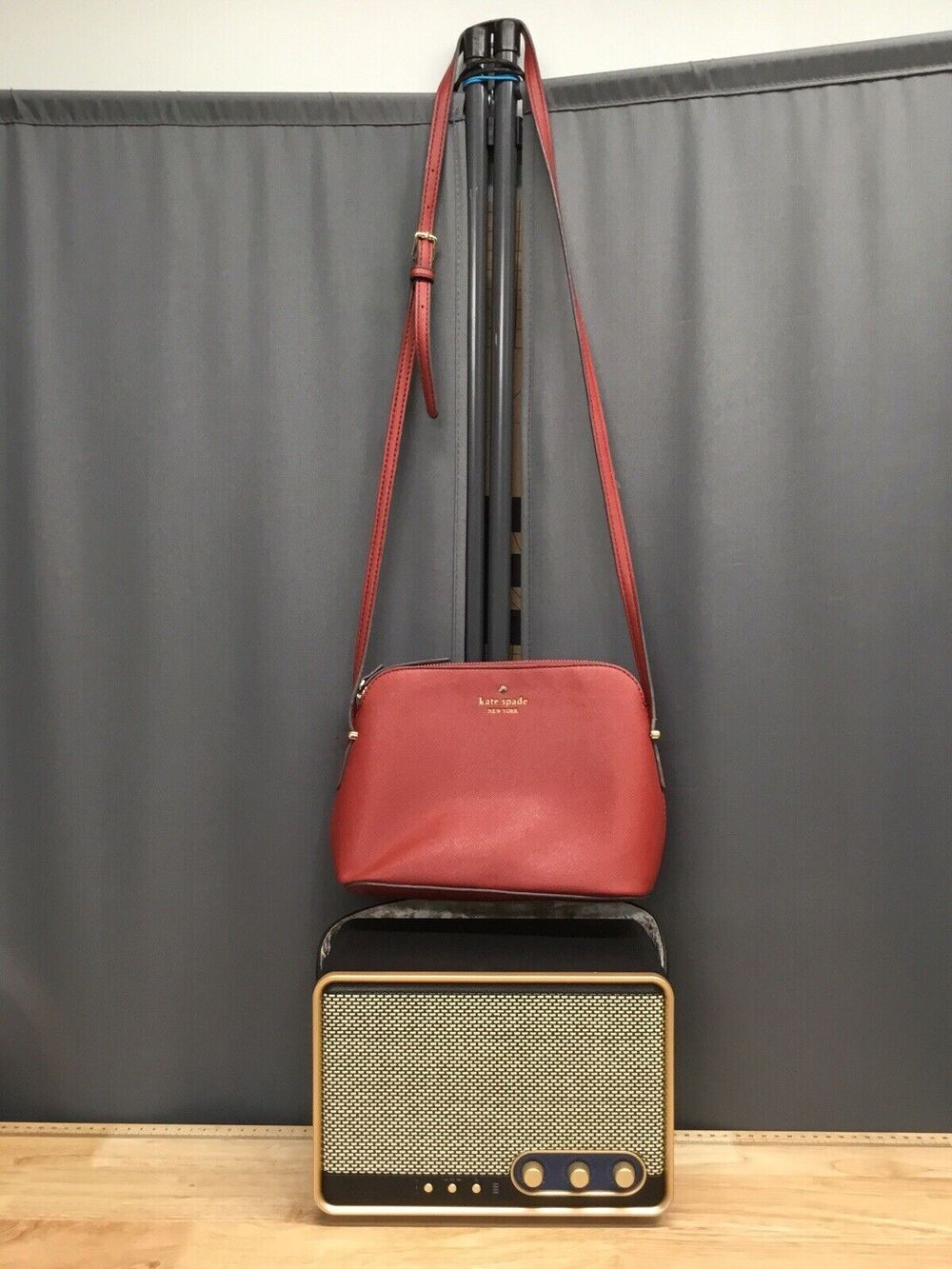 Brand new Kate Spade crossbody purse- maroon color